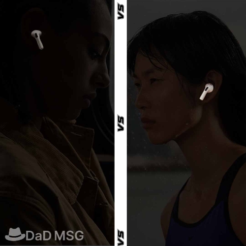 Airpods Pro vs. Airpods 3 DaD MSG