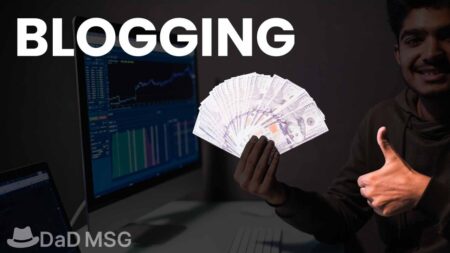 Make Money from Blogging DaD MSG