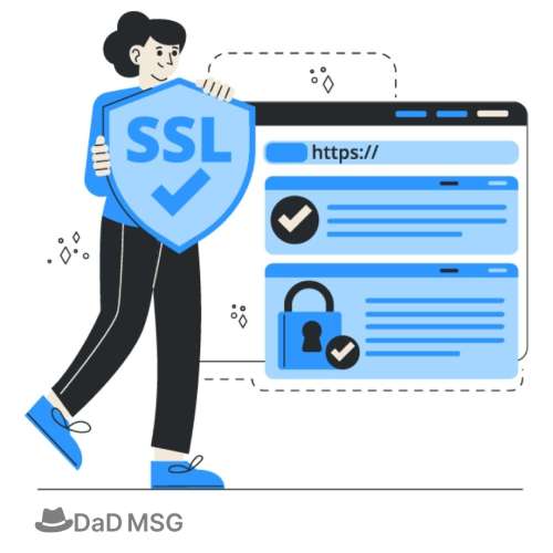 Why it is necessary to install an SSL certificate DaD MSG