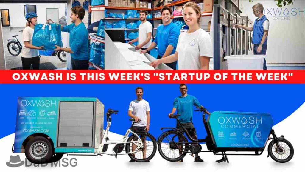 Oxwash is this week's Startup of the Week DaD MSG