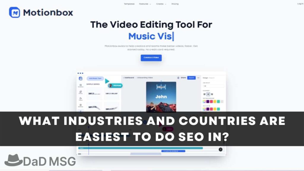 Creative Business Videos With Motionbox Video Editing Tool DaD MSG