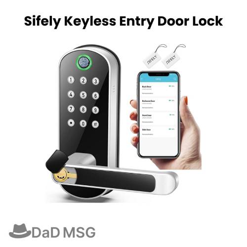 Sifely Keyless Entry Door Lock DaD MSG