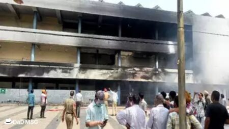Amritsar Fire breaks out at Amritsar's Guru Nanak Dev Hospital DaD MSG