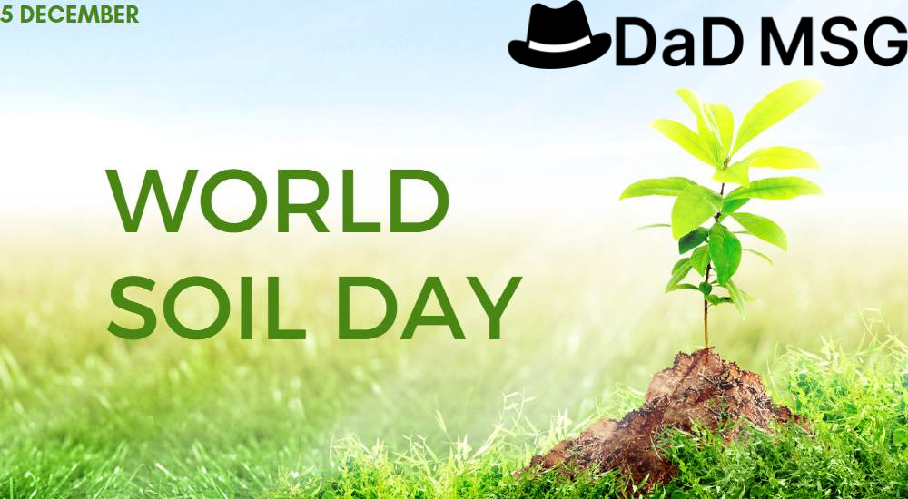 World Soil Day, 5 December