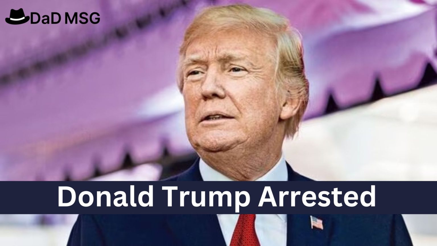 Former US President Donald Trump Arrested on Charges of Financial Fraud